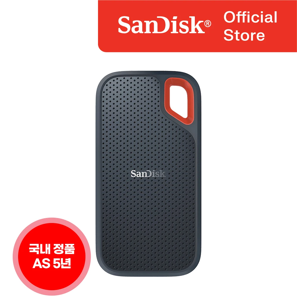 [SanDisk Korea General version] SanDisk Portable external SSD E61 2TB domestic genuine AS 5 years warranty