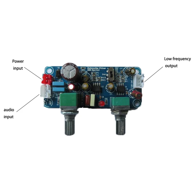 Fertiger Tiefpassfilter Mit NE5532 – Perfekt Für Subwoofer & Verstärkermodule