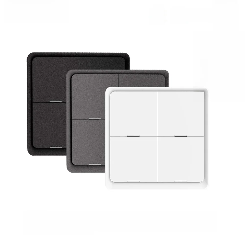 MOES 4-voudige Tuya ZigBee draadloze 12 scèneschakelaar drukknopcontroller batterijaangedreven automatiseringsscenario voor Tuya-apparaten - afbeelding 2
