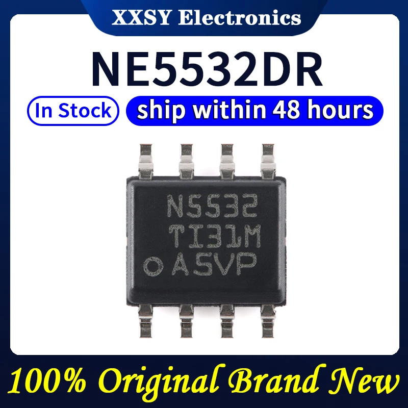 

NE5532DR N5532 SOP8 100% Quality Original New