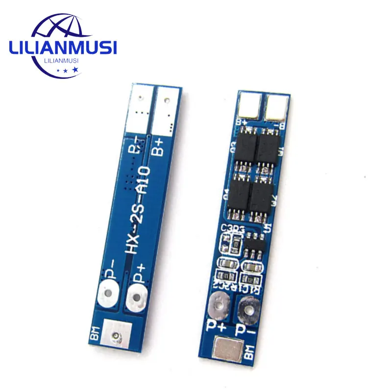 5 sztuk/partia 8A 2 S 18650 bateria litowa ochrona pokładzie 2 ciąg 7.4V 8.4V polimerowy ładowania rozładowania obwodu ochrony prądu BMS