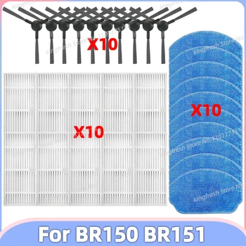 เหมาะสำหรับอะไรหรืออุปกรณ์ของเครื่องดูดฝุ่น  iMartine BR151-Geometric, XIEBro Life BR151, Denver RVC-110, MAMNV BR150 BR151, ZCWA BR150 BR151, MANVINS G20, แปรงข้าง, กรอง HEPA และผ้าไม้ถูพื้น