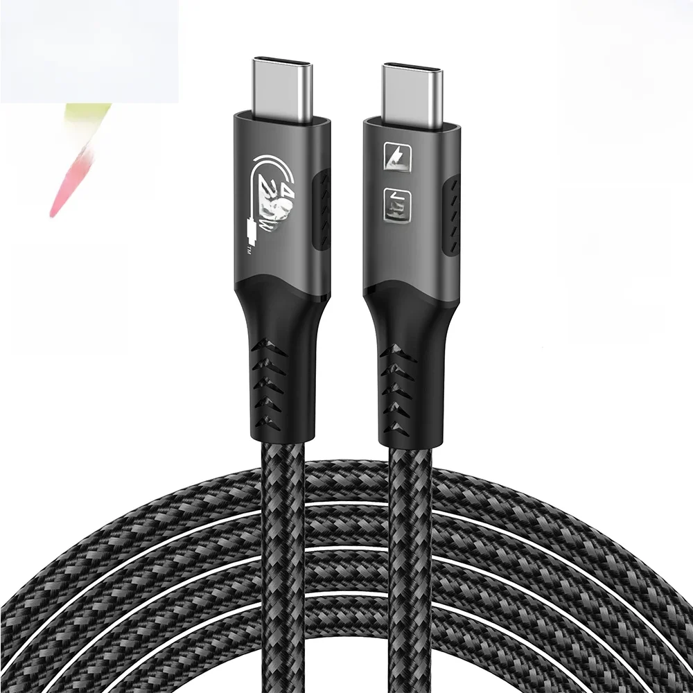 Kabel 8K USB4 typu C 40 Gb/s 240 W PD3.1 QC4.0 do szybkiego ładowania Samung Thunderbolt 4 Kabel Thunderbolt3 USB C do C do przesyłania danych — zdjęcie produktu 7