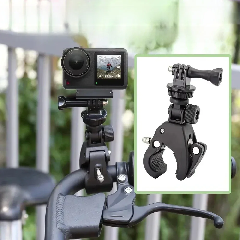 AliExpress NONE For Insta360 Ace Pro 2 Bicycle Motorcycle Handlebar Mount Bracket for GoPro 13 DJI Action 5 Pro Holder Action Camera Accessories