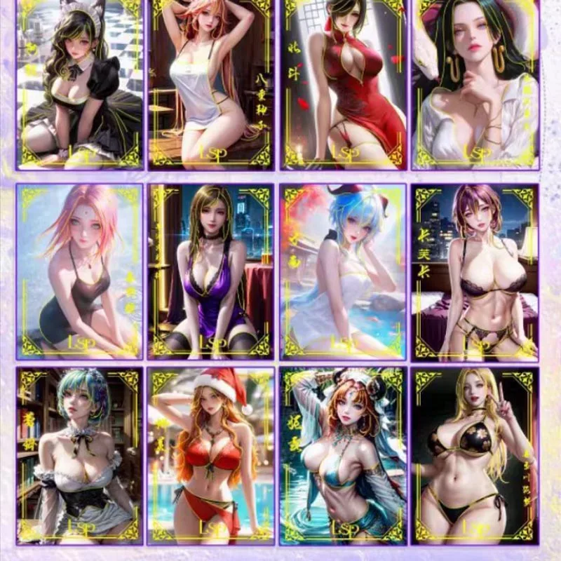 Carte da collezione di storie della dea all\'ingrosso Premium ACG Anime Beautiful Sexy Character Booster Box carte collezionabili da collezione