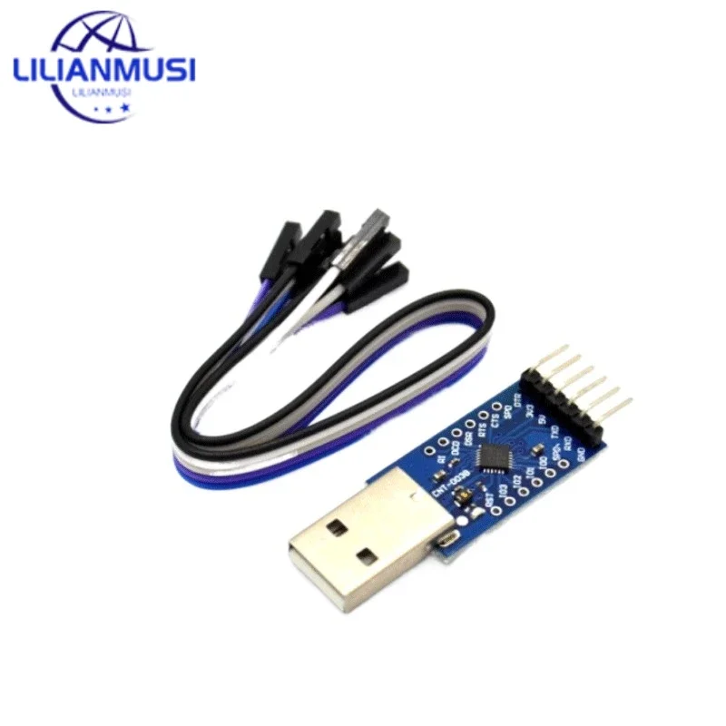 50PCS CP2104 module USB TO TTL USB to serial module UART STC Downloader wire brush