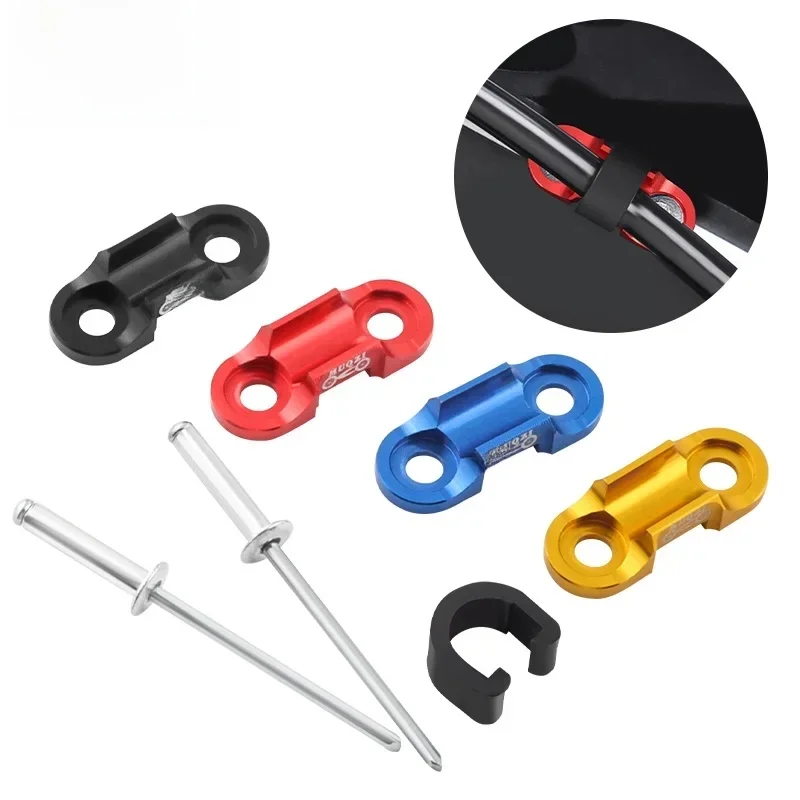 AliExpress MUQZI Bicycle Cable Guide MTB Road Folding Bike Shift Brake Housing Hose Guide Clamps Frame C-Clips Clamp Adapter