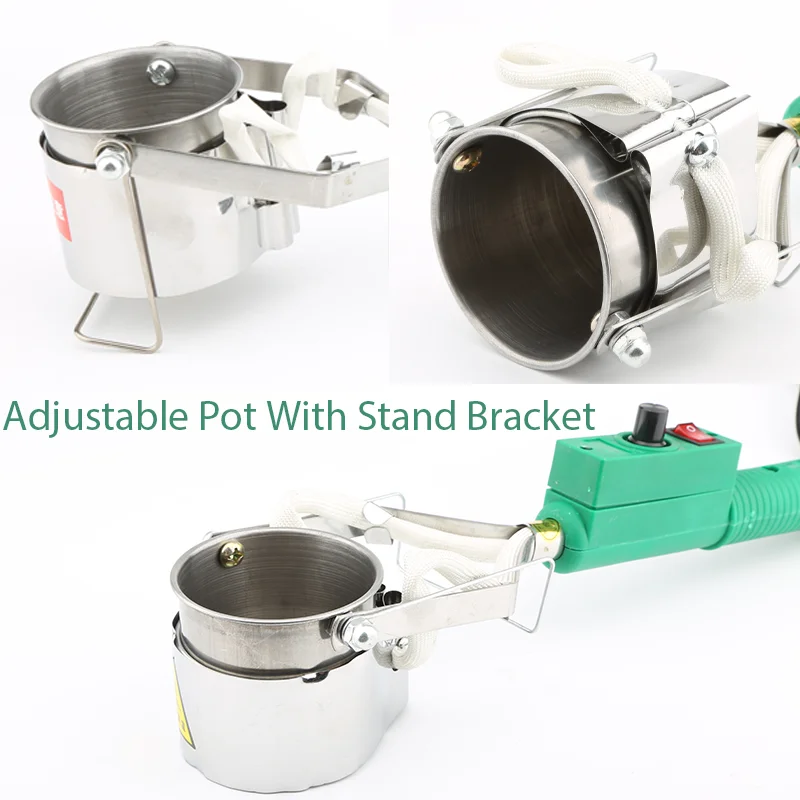 Solder Pot Tin Melting Furnace 300W/500W Portable Handheld Thermostat / Adjustable Temperature Control Soldering Pot