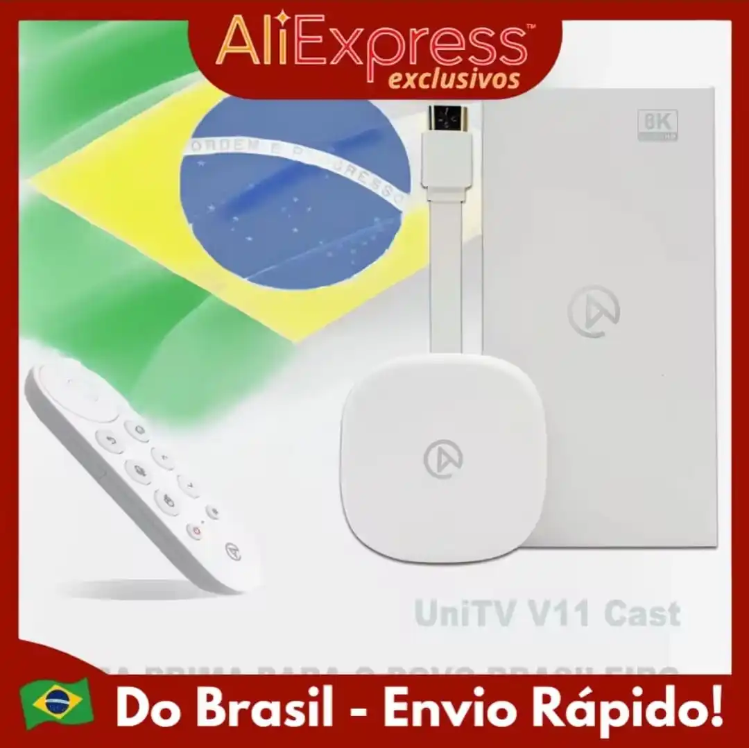 Unitv V11 Cast 8K Receiver-Shipping Brazil