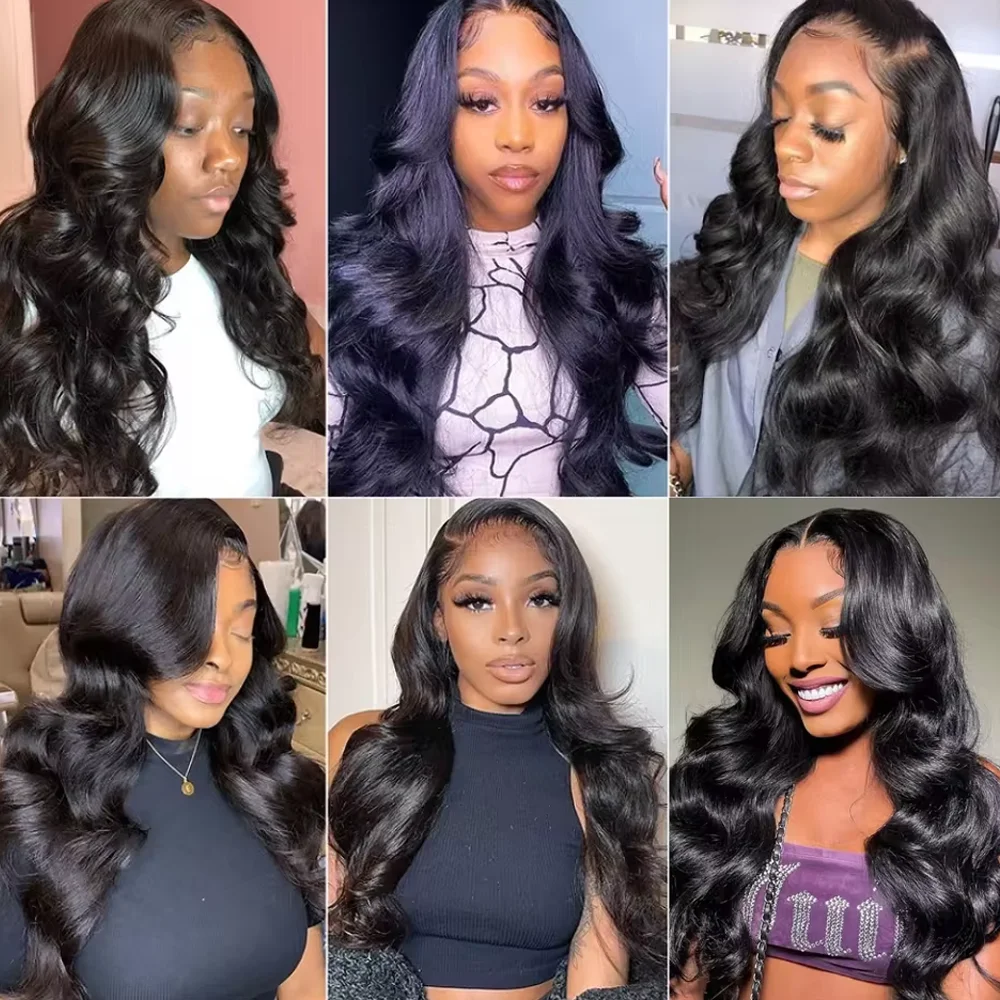13x6 الجسم موجة الدانتيل الباروكة الأمامية 100% الشعر البشري قبل قطعها غلويليس 13X4 البرازيلي الجسم موجة HD الدانتيل الباروكات للنساء اختيار #5
