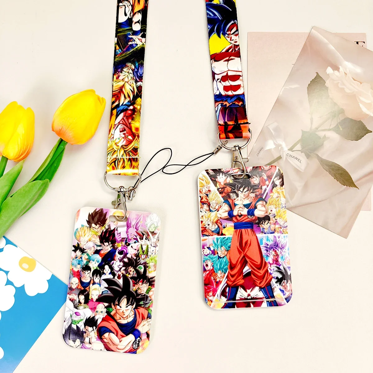 Lanières de film animé pour clés, sangle de cou pour Badge de carte, porte-clés de gymnastique, porte-clés, bricolage, corde de suspension, vente en gros