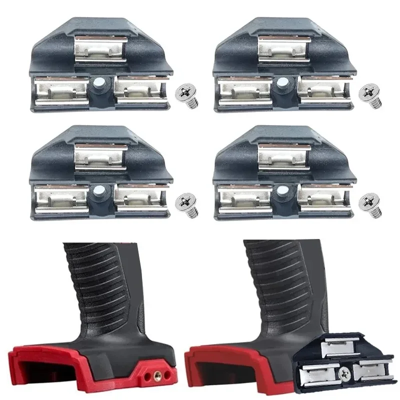 Porte-embouts de tournevis électrique avec vis, pour tournevis à percussion Milwaukee 18V 2601-20 2601-22 2602-20 2602-22 2650-20 1/2/4 pièces