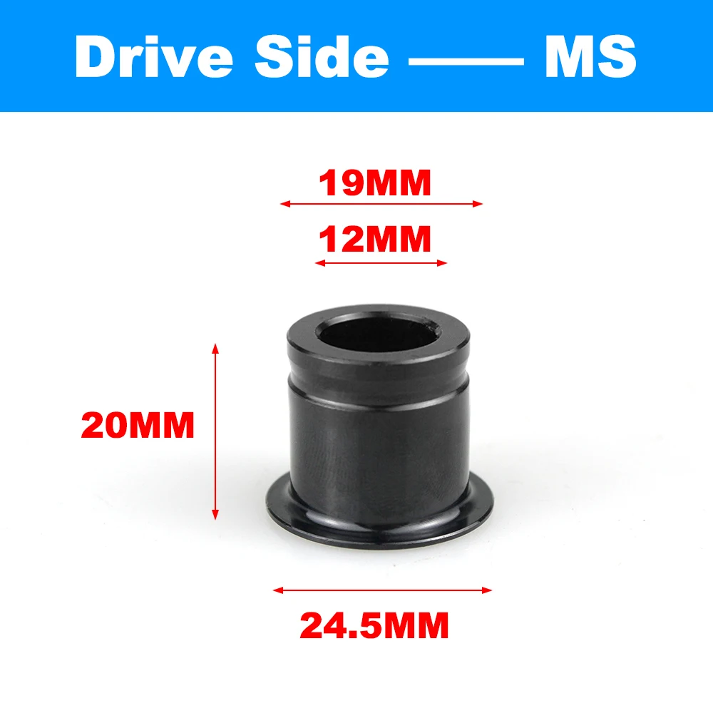 180 240 350 Hinterradnaben-Endkappe durch Endkappe 12 mm x 142 mm 148 mm Rennrad-MTB-Fahrradnabe HG XD XDR MS-Kappen Fahrradnaben-Konverter-Adapter