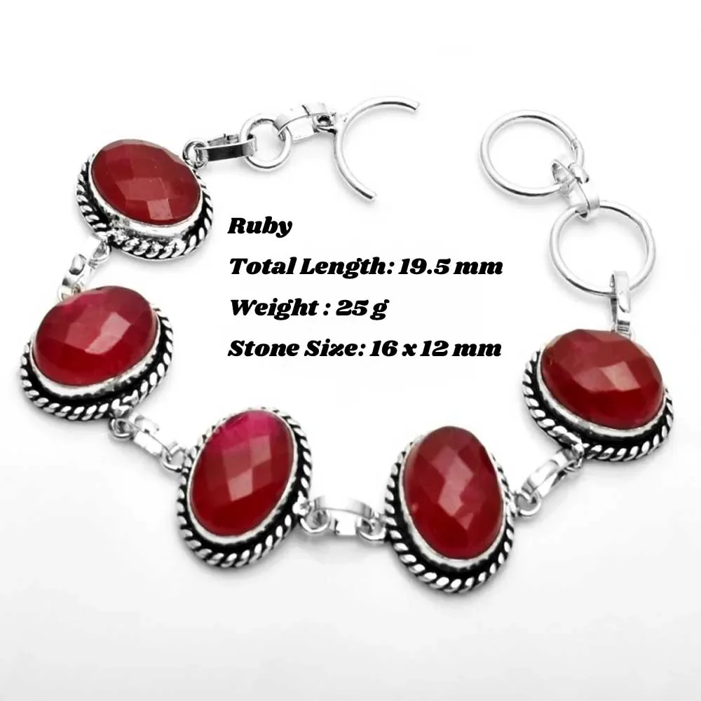 Genuine Ruby Bracelet