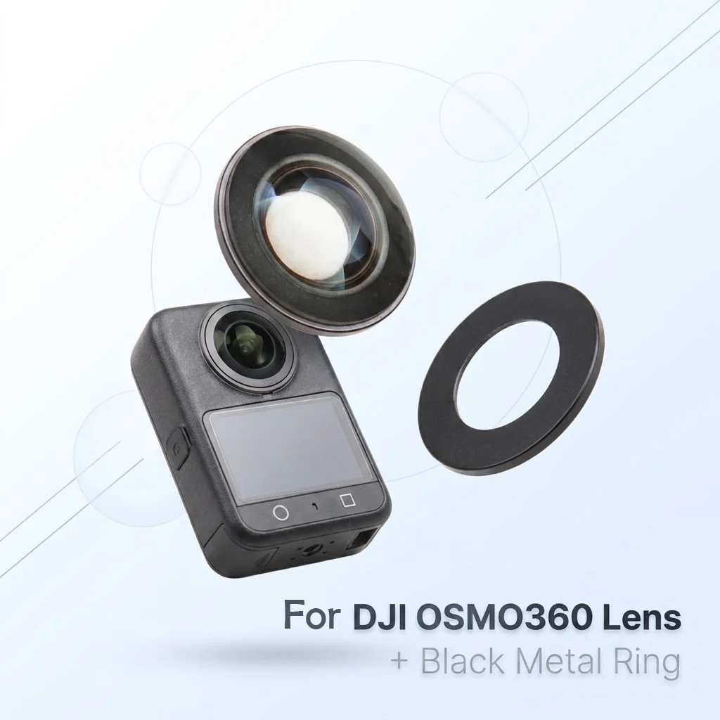 

Upgrated Camera Lens Glass for DJI Osmo 360 Panoramic Sport Camera Repair Accessories