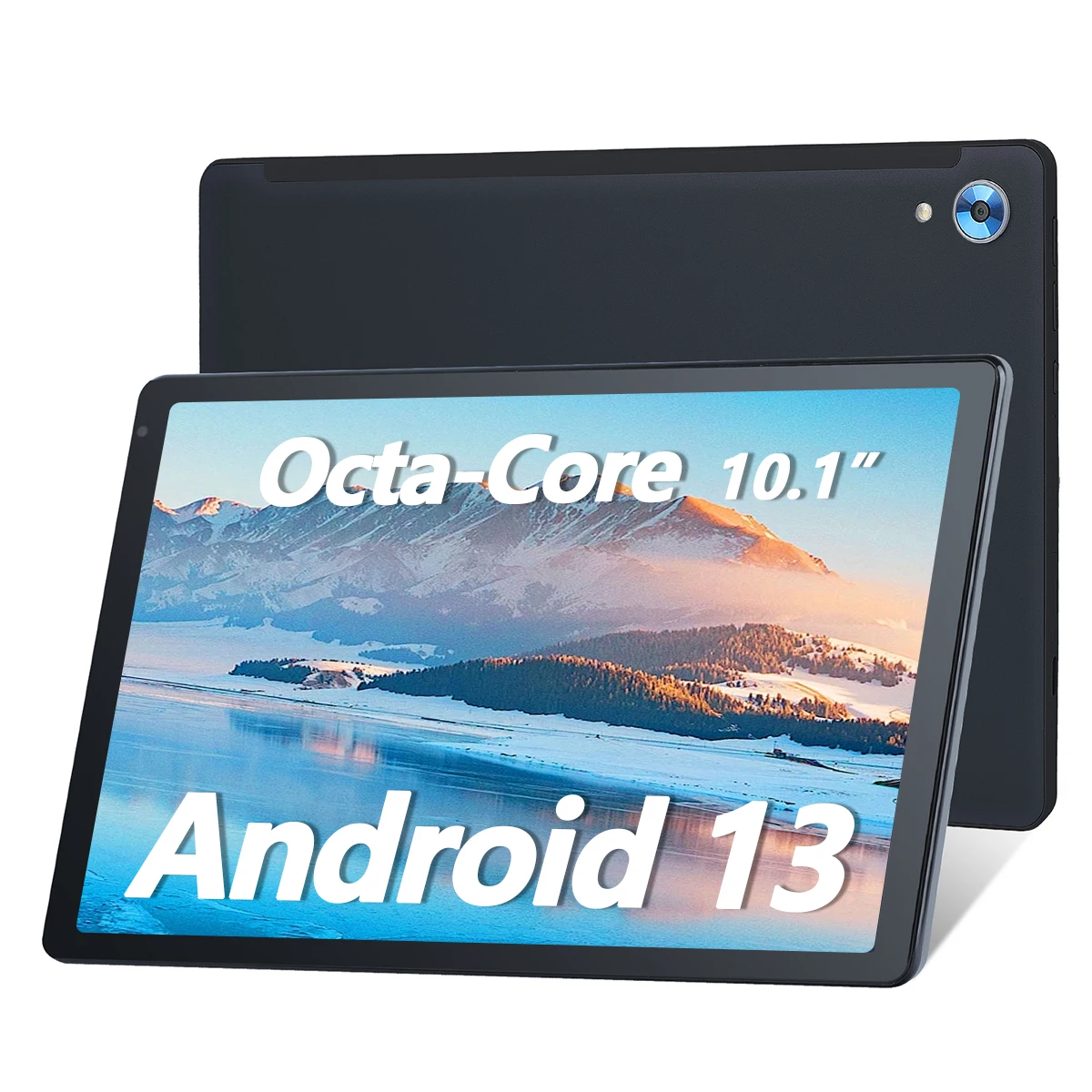 

OC101 Android 13 10-дюймовый планшет Octa-Core 8 (4+4) ОЗУ 128 ГБ ПЗУ (1 ТБ TF) с двойной камерой WiFi 6 Bluetooth5.0 и быстрой зарядкой