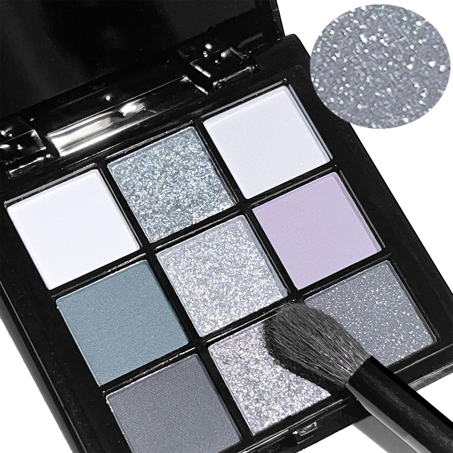 لوحة ظلال عيون سموكي مكونة من 9 ألوان - ألوان داكنة، غير لامعة ولامعة، مقاومة للماء، صبغة عالية، تهيج منخفض، معتمدة، جمال عالمي