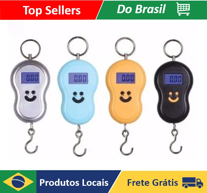 Digital Portable Scales Hand Bag Fish Suitcase Up to 50kg