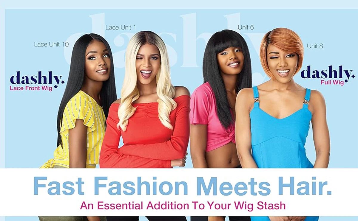 Unidad de peluca sintética Sensationnel Dashly 23