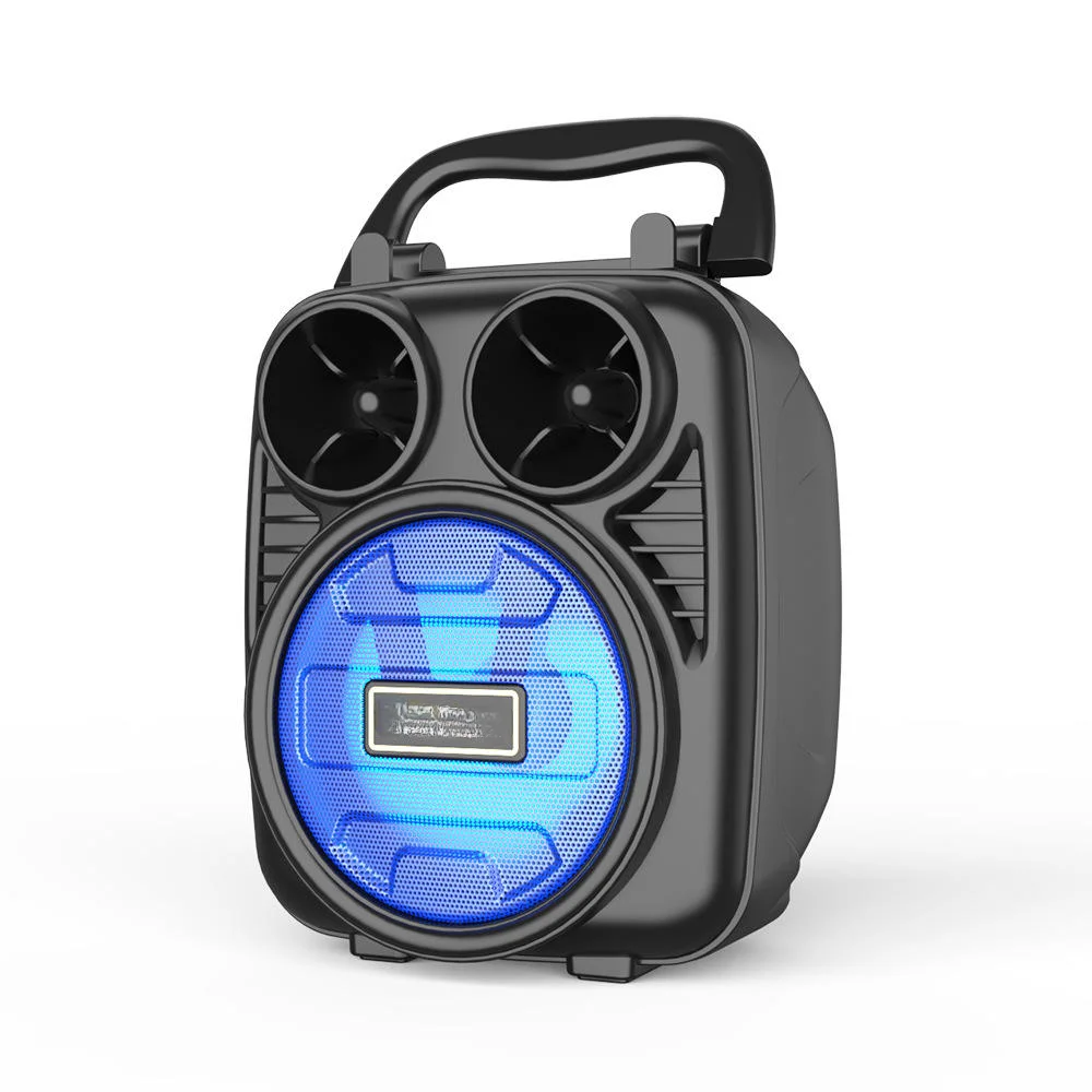 Caixa de Som Compacta Portátil Bluetooth com USB, SD e Rádio FM
