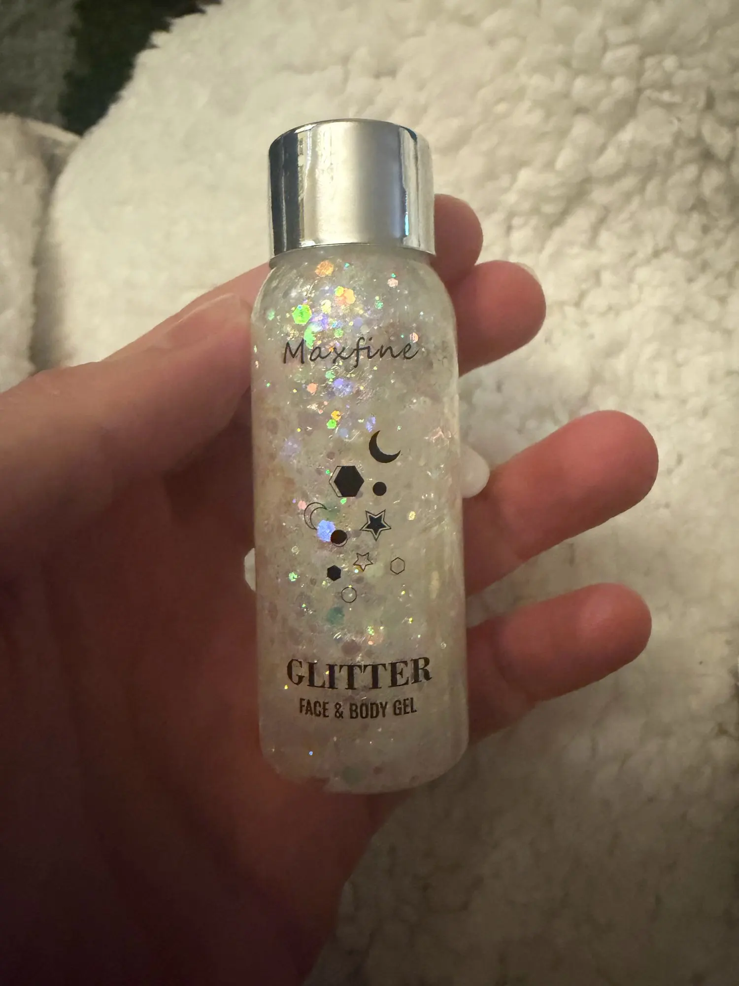 Body Glitter Gel Sequins Long Acting Face Eyes Hair Prom Party Mermaid Scales Not Easy To Take Off Makeup photo review