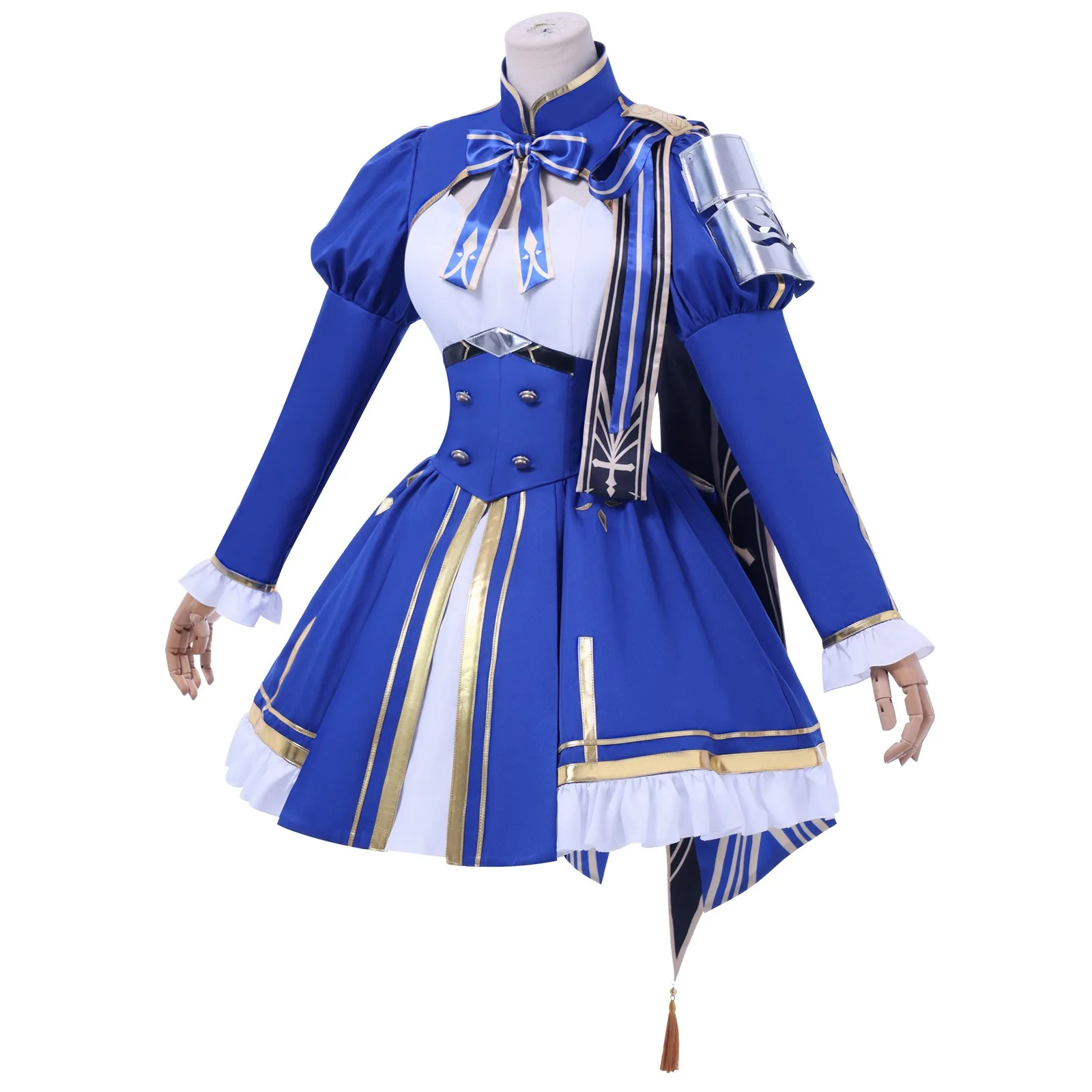 Honkai Star Rail Saber Cosplay disfraz de Artoria Pendragon vestido de princesa caballero azul traje de Fate King Arthur para mujer