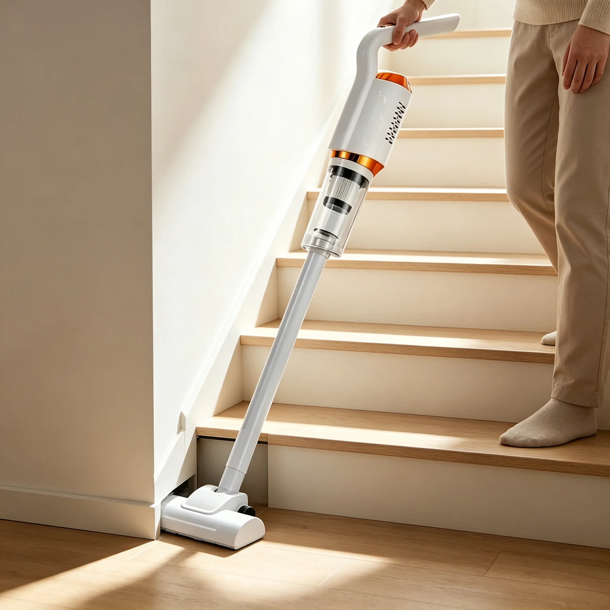 Aspiradora Inalámbrica Portátil, Potente Limpiador Multifuncional para Hogar y Coche, Aspirador de Mano para Limpieza Doméstica y Vehículo
