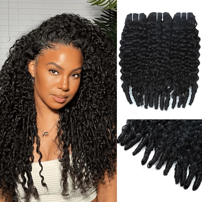 

8-32 Inch Burmese Curly Bundles Human Hair 1/3/4 Bundles 100% Burmese Remy Human Hair Natural Black Color For Women
