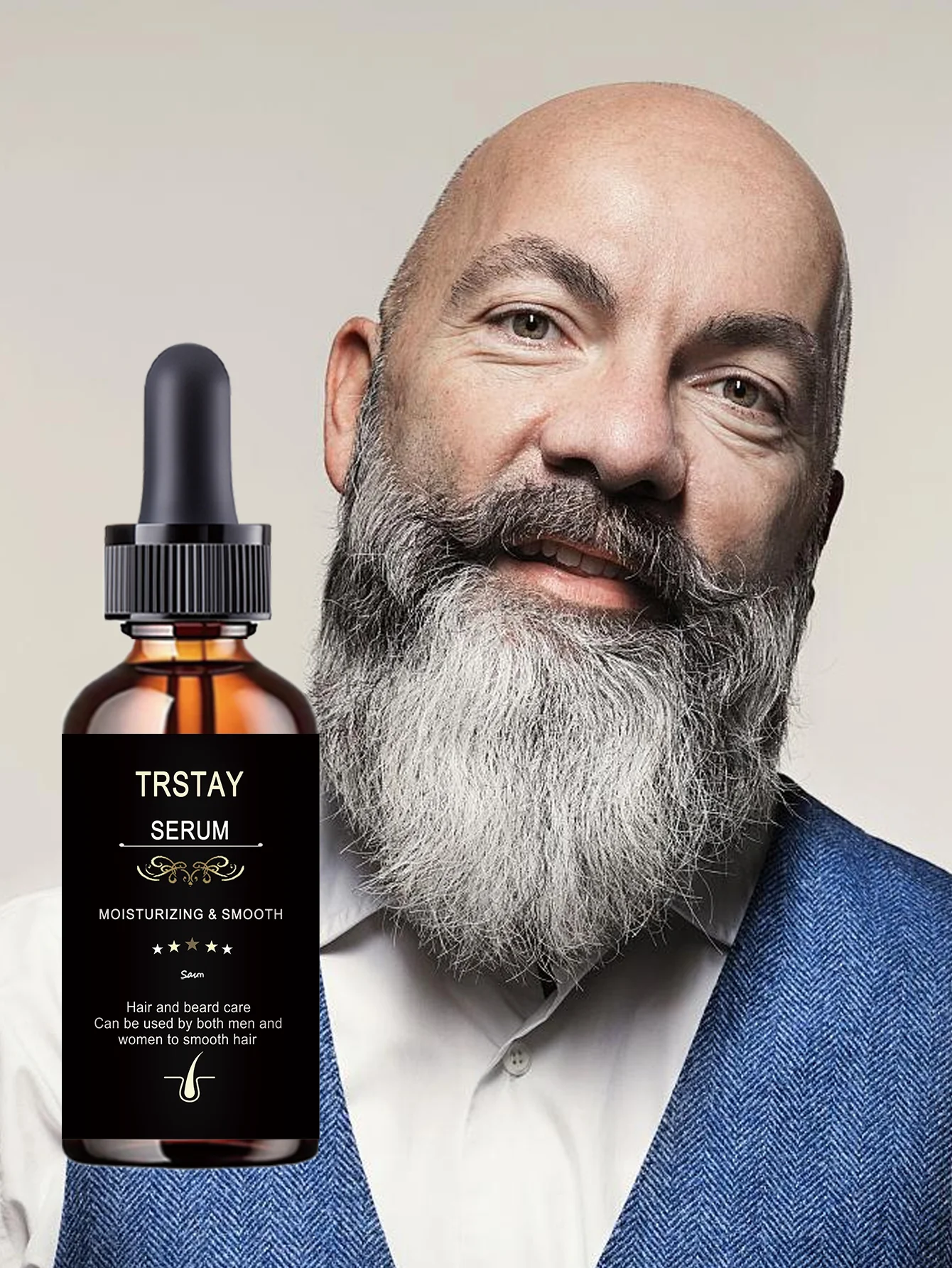 Beard Knot Terminator Oil Powerful Smooth Care Instantly Transforms Messy Hair Into Comfortable Fit Nourishes Strong Beard Growt - Image 3