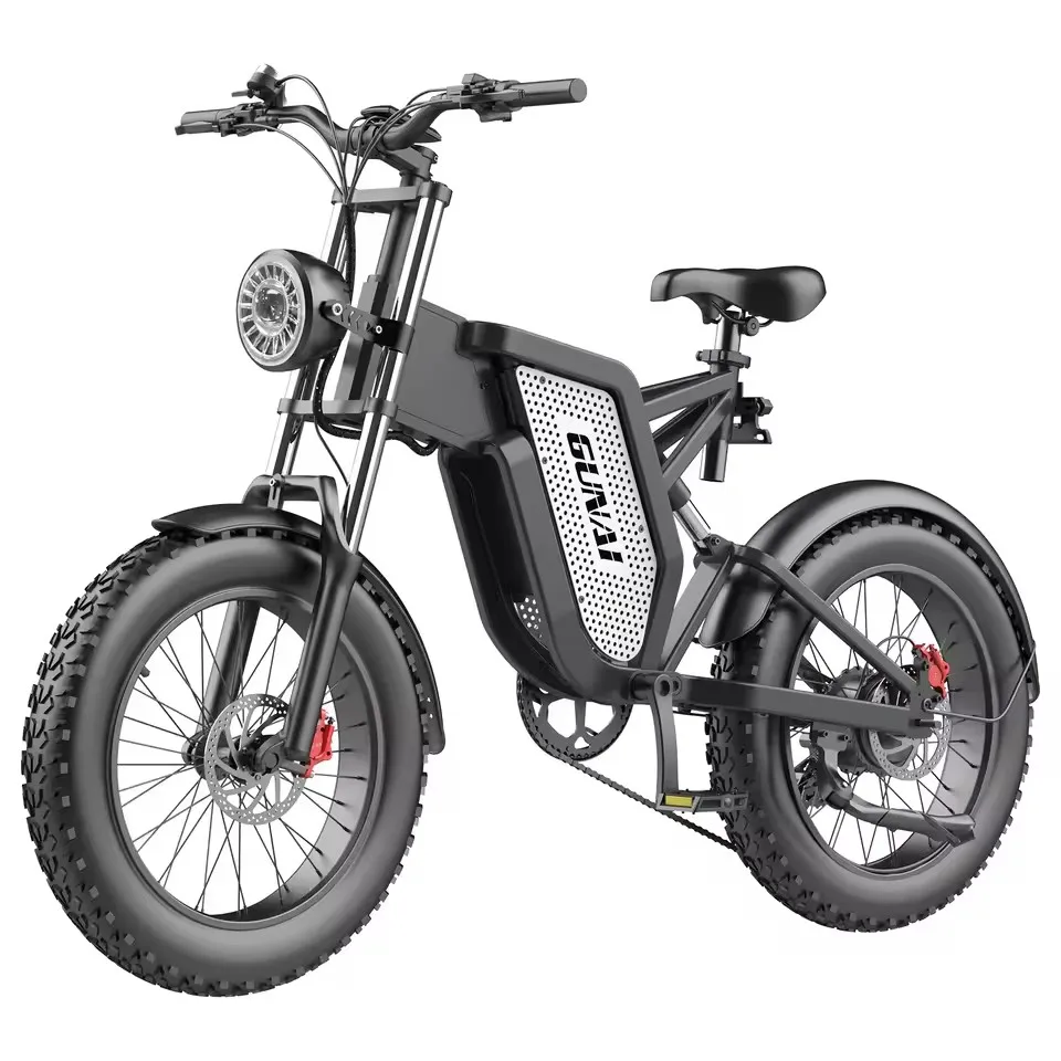 

MX25 Electric Bike 1000W 48V 25AH Electric Bicycle 20 Inch Fat Tire Off-Road Adults Cycling Mountain E-Bike