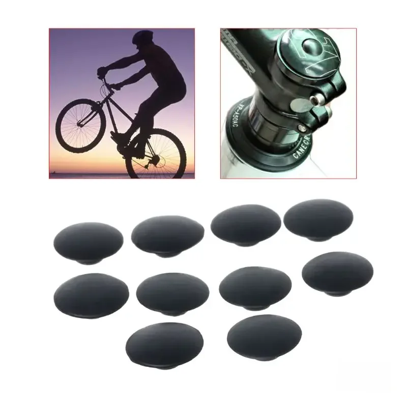 AliExpress QILEJVS 10pcs Bicycle Headset Cap Waterproof Dustproof M6 Screw MTB Bike Stem Top Cover