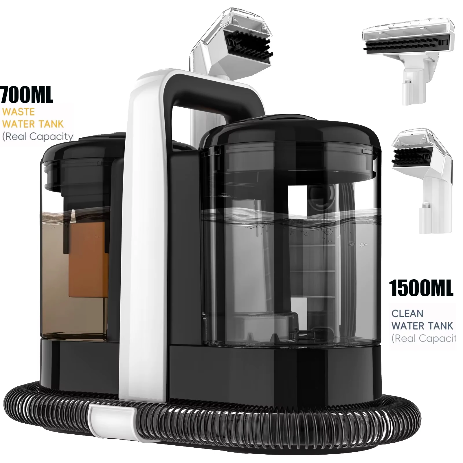 Spot Cleaner 750W 15KPa Handheld Tapijtreiniger voor Bank Gordijn Spray Zuig Geïntegreerde Machine Huishoudelijke Reinigingsmachine
