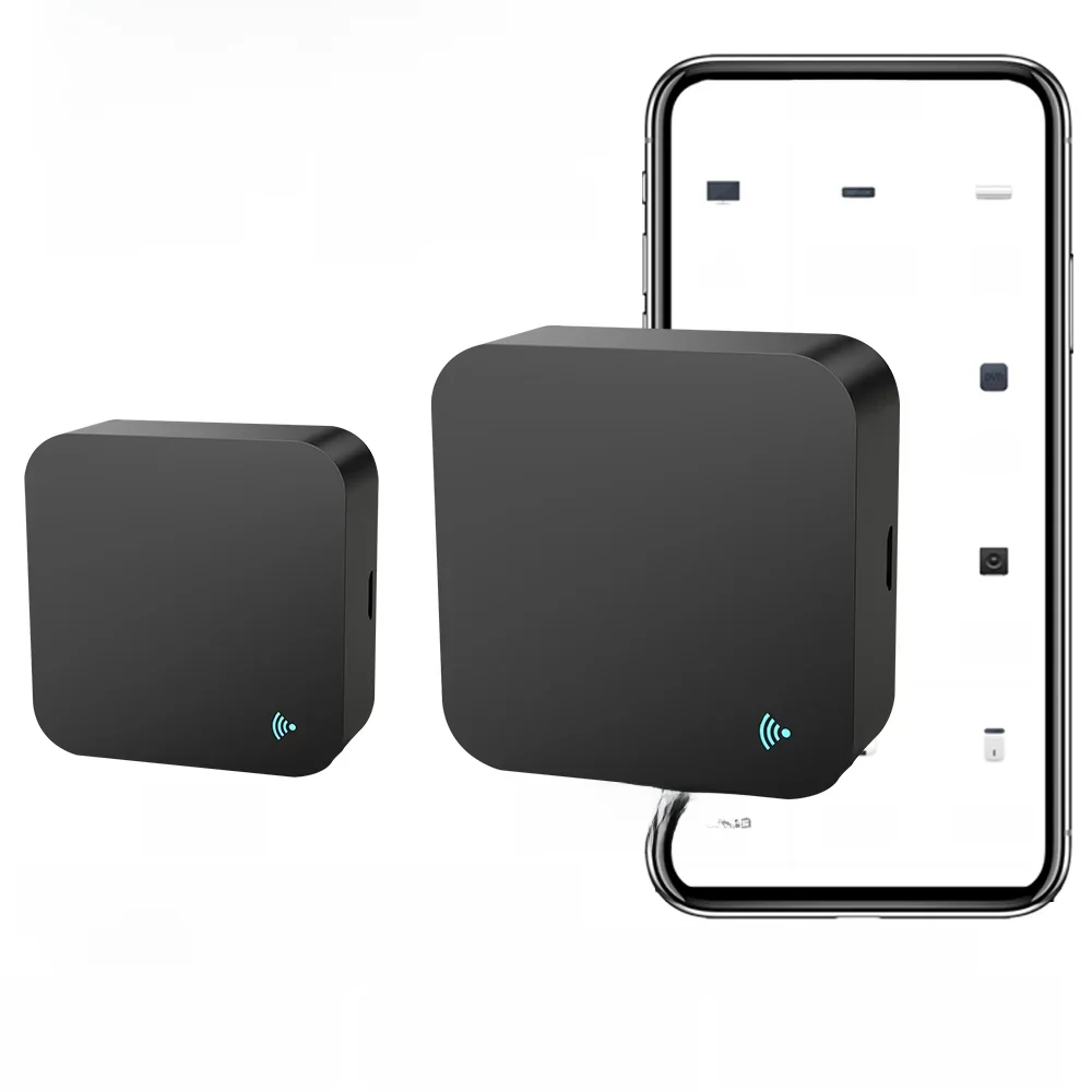 Pilot zdalnego sterowania Tuya WiFi IR Smart Life do inteligentnego domu z czujnikiem temperatury i wilgotności, współpracuje z Google Home Assistant i Alexa. — zdjęcie produktu 7