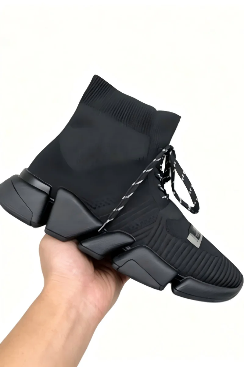 

Designer Stylish High Top Sneakers Men Women High Quality Lace Up Original Casual Walking Shoes Trendy Unisex Street Skate Footwear