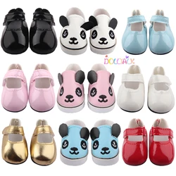 Sevimli 5 Cm Panda bebek ayakkabı için Paola Reina,Lesly bebek Mini deri bebek ayakkabı çizmeler aksesuarları EXO için, 14 inç kız, Nancy bebek