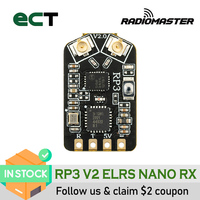 Radiomaster RP3 V2 ExpressLRS 2.4ghz Nano Receiver for X16S TX12 ZORRO ELRS Radio Transmitter RC Tools