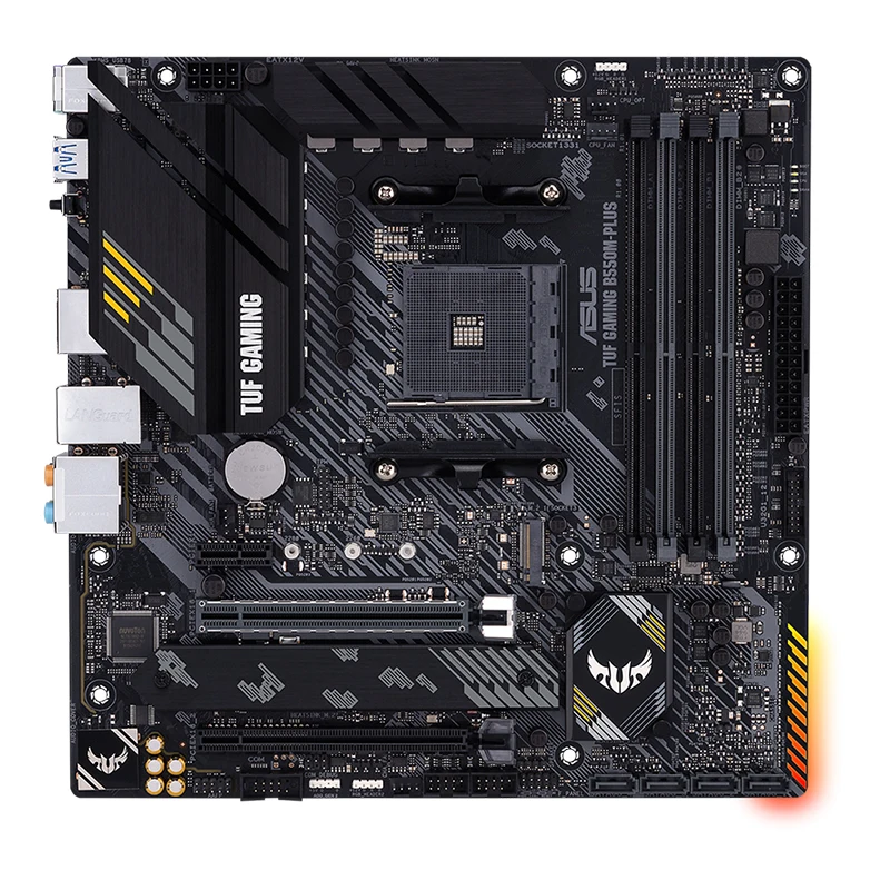 Used ASUS TUP GAMING B550M-PLUS Motherboard Socket AM4 DDR4 For AMD B550M B550 Original Desktop PCI-E 4.0 m.2 motherboard