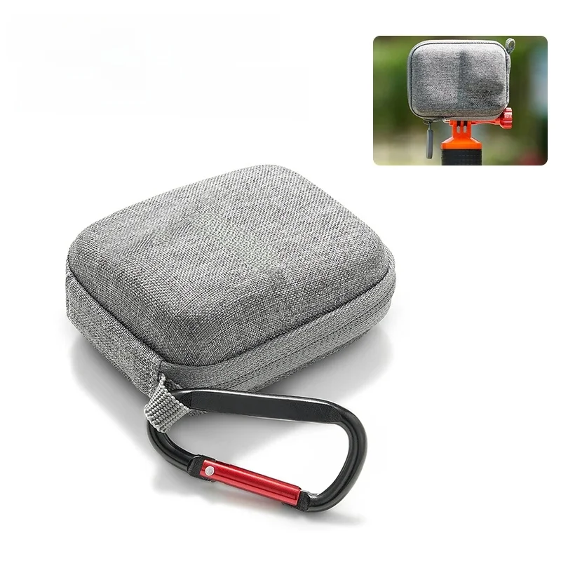 Mini sac de rangement pour GoPro Hero 12 11 10 9 8, noir, pour caméra d'action, Portable EVA, étui de protection étanche, accessoires Go Pro