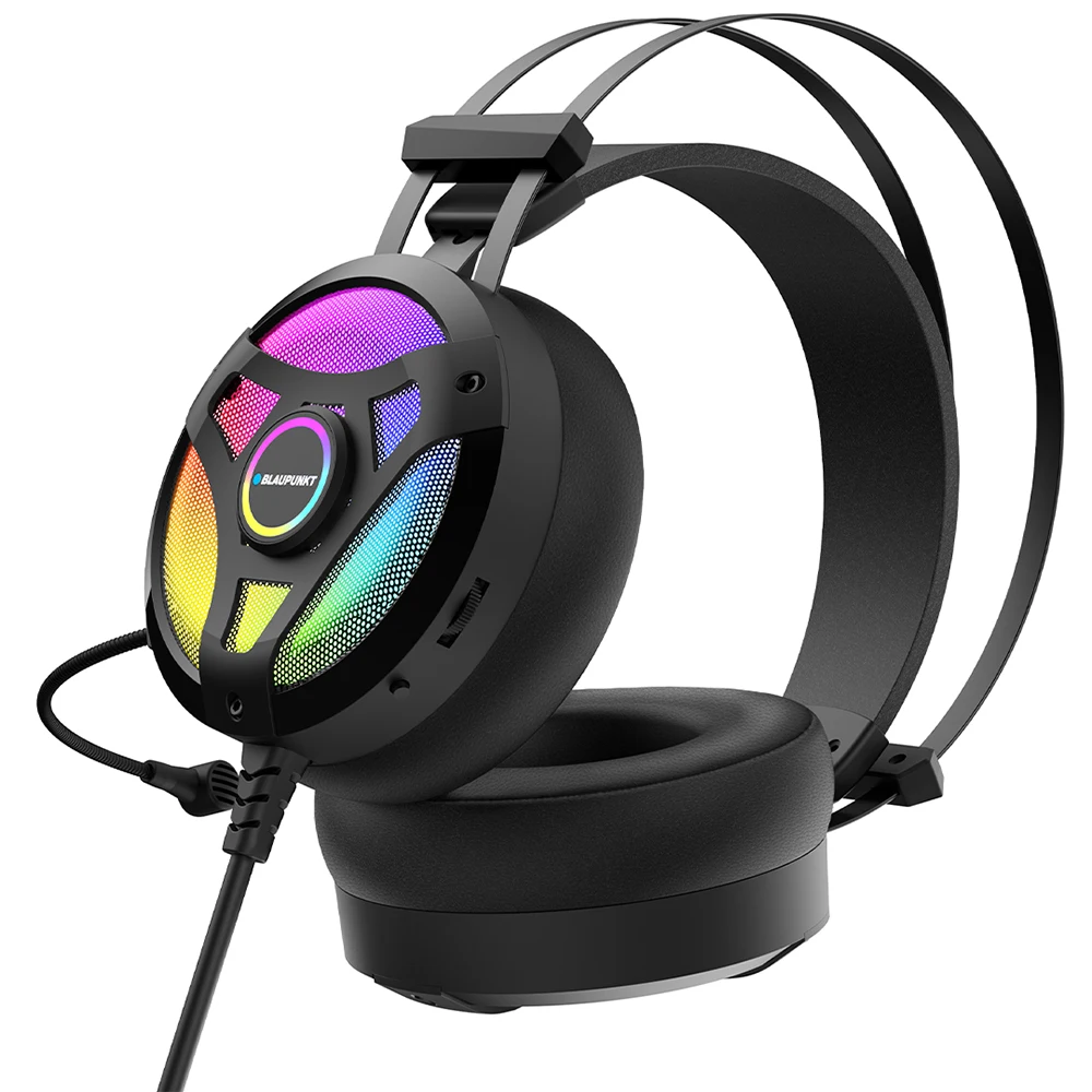 Blaupunkt 7.1 قناة إلغاء الضوضاء الطاقة الاهتزاز RGB سماعة الألعاب BLP-GM501 LED ألعاب الكمبيوتر سماعات صوت غامرة التسليم في نفس اليوم #2