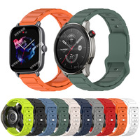 Sports Strap For Amazfit GTR 4 2 2E/3 Pro Band 20mm 22mm Silicone Bracelet For Amazfit GTS 4 3 2E 2 Mini/Bip 3 Pro/5 Smartwatch
