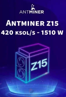 HD ЛУЧШЕЕ ПРЕДЛОЖЕНИЕ НА НОВЫЙ BITMAIN Antminer Z15 420K ZEC Zcash Miner