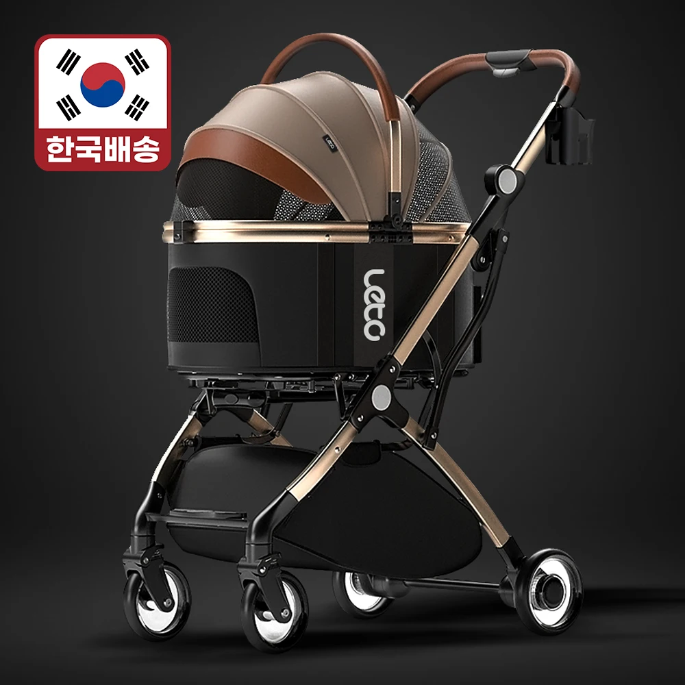 레토 3IN1 프리미엄 강아지유모차 개모차 고양이 애견 시트분리 캐리어 LDS-Q02P