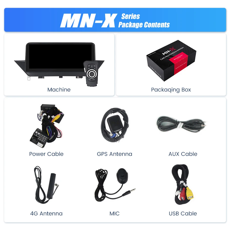 MEKEDE 10,25 Zoll Für BMW X1 E84 2009-2015 Original Auto Ohne Bildschirm Drahtlose Carplay Auto GPS DSP 4G Auto Radio Player Stereo – Detail 11