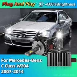 6000K LED Headlight HID D1S Replacement Canbus Car Light For Mercedes-Benz C Class W204 2007 2008 2009 2010 2011 2012 2013 2014