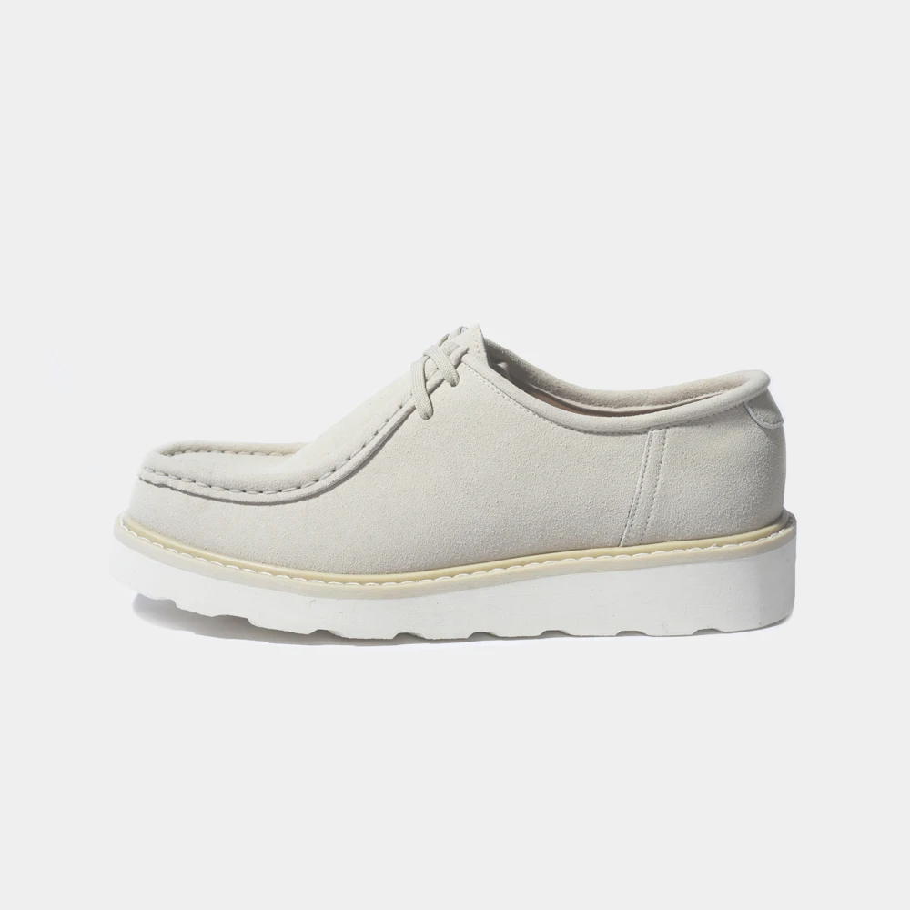 Hudson 5.5cm tall Moke shoes modern beige