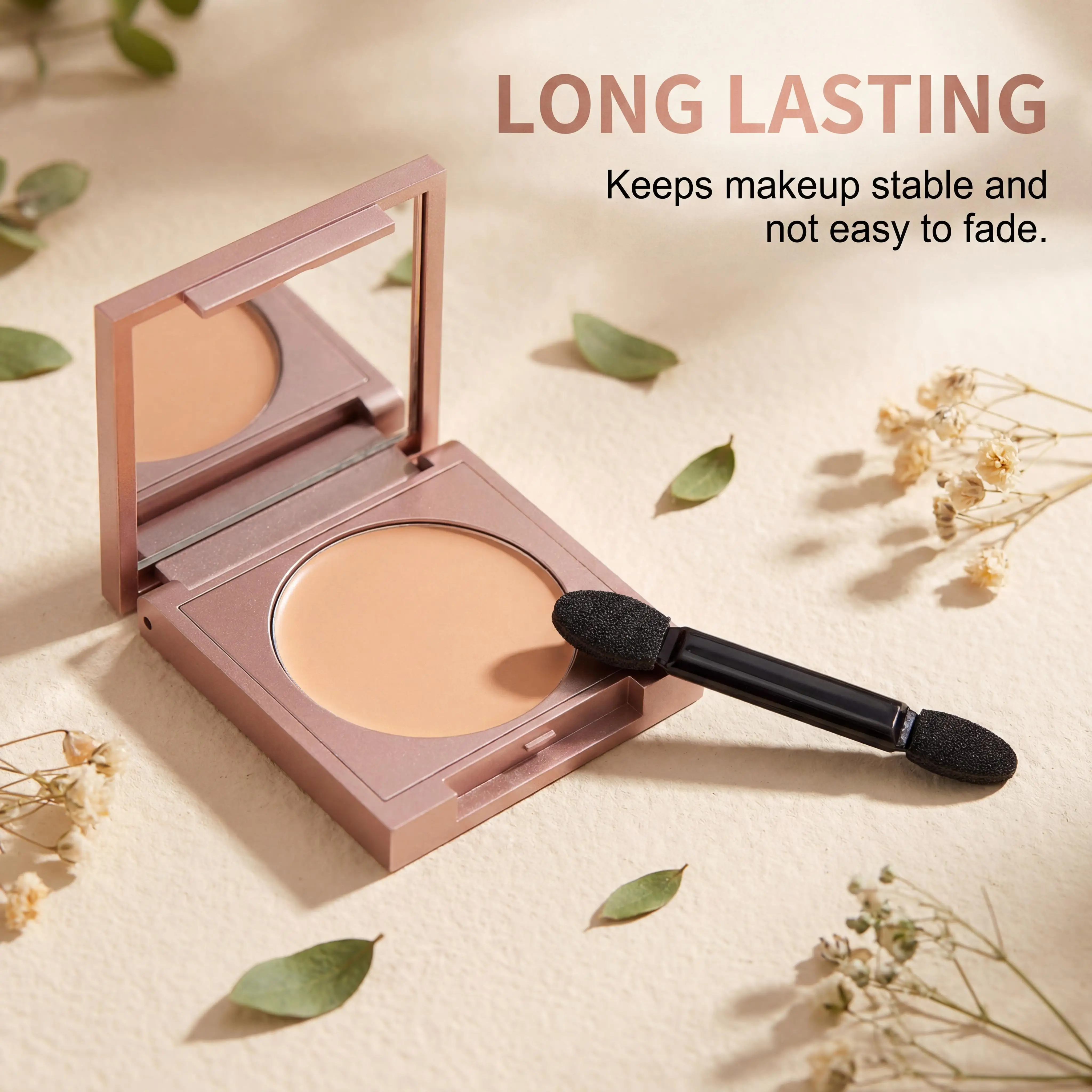 Vitamin E Concealer Hide Fine Lines Cover Dark Circles Long Lasting Smooth Flawless Skin Mild Formula Reduce Fatigue Face Makeup Base Cream