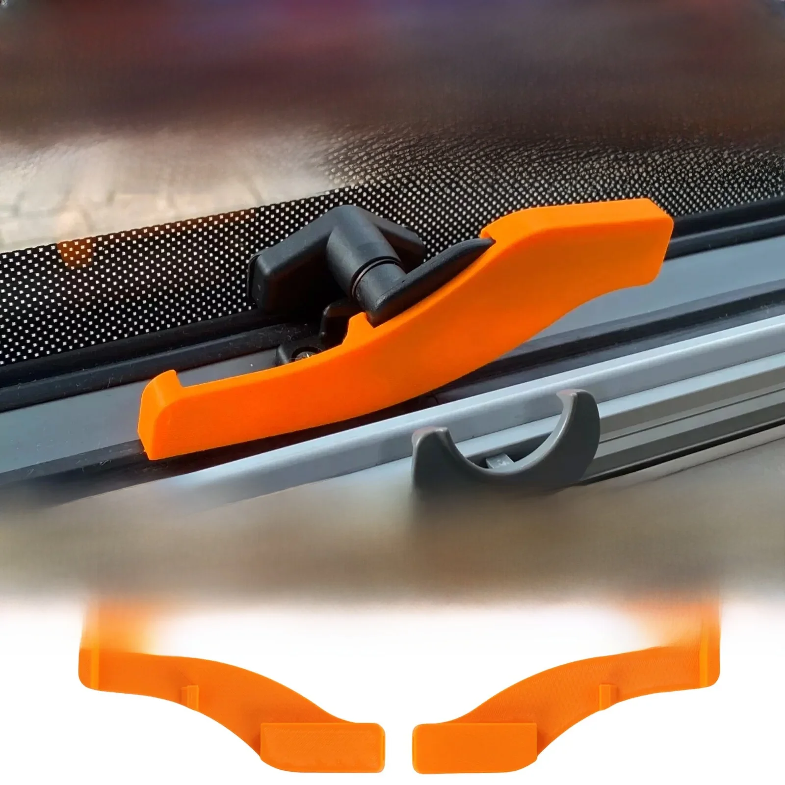 Verrou de sécurité en polyplastique pour fenêtre gauche/droite de caravane, 1 pièce, pour camping-car, camping-car, accessoires de fenêtre