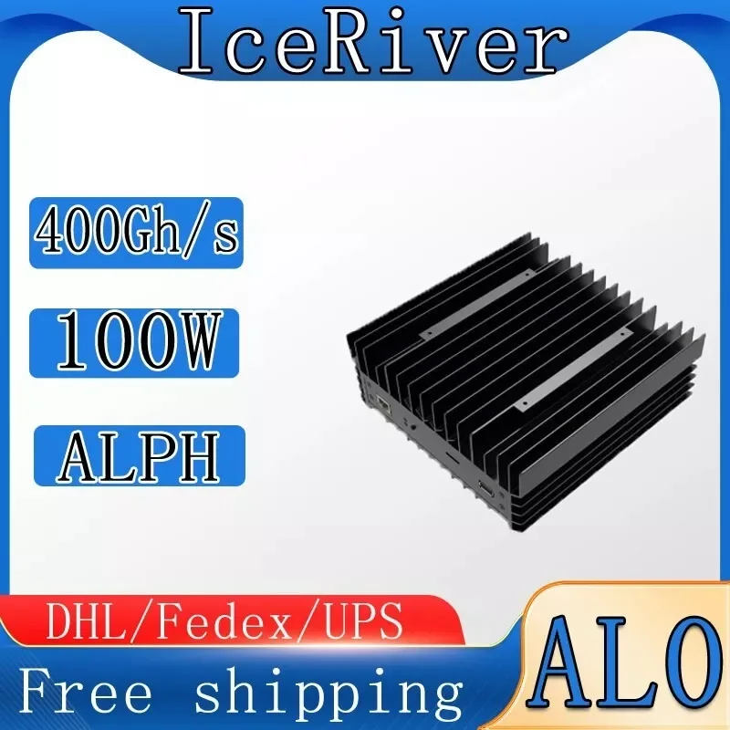 

Новинка, ICERIVER ALPH AL0 400GH/S 100 Вт, Майнер с блоком питания