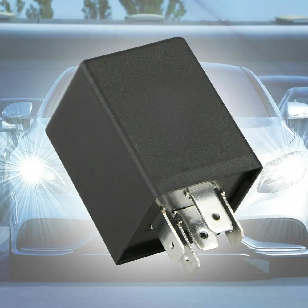 Clignotant LED électronique pour ampoules de clignotants, réparation des problèmes d'hyper flash, accessoires universels de voiture, EP27, FL27, 5 broches, 1PC