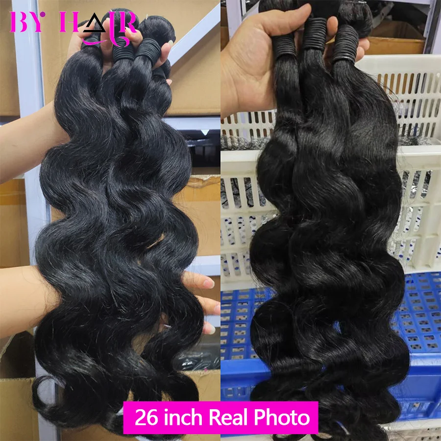 12a Braziliaanse Body Wave Bundels 100% Rauw Menselijk Haar Body Wave Natuurlijk Zwart 3 4 Bundels Menselijk Haar Weave Bundels Deals Rauw Haar